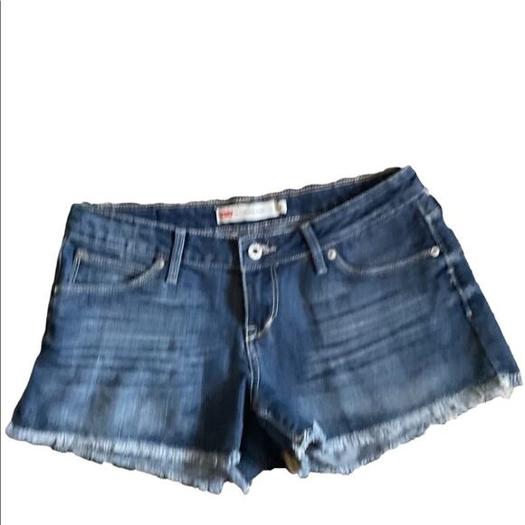 Levi’s med wash Shorty Shorts size 9 - Picture 1 of 7